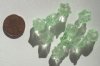 10 10mm Bumpy Crystal with Light Green